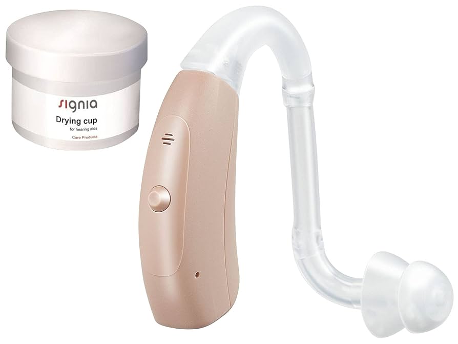 Amazon.co.jp: オンキョー 補聴器 乾燥カップ付 耳かけ 左右両耳